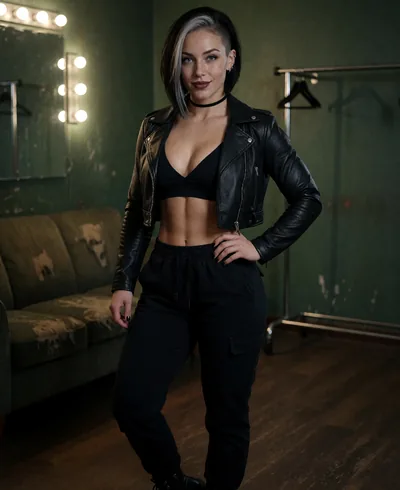 Greer, 30, a fictional AI performer